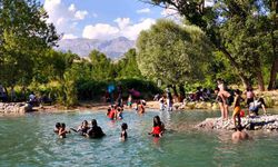 Doğanın içinde ücretsiz tatil: Tağar Çayı ünlü tatil beldelerini aratmıyor