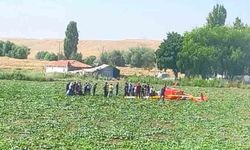 Sincan'da eğitim helikopteri düştü: Başsavcılık soruşturma başlattı