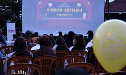 Açık hava sineması bu kez Bakacak köyünde