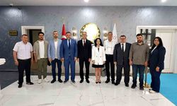 DÇGC Başsavcı Ünalan’a hayırlı olsun ziyareti