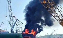 Yakıt tankerinde korkutan yangın