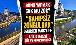 Bunu yapmak çok mu zor? "Sahipsiz Zonguldak" dedirten manzara: Acılık Deresi çöp ve koku saçıyor!
