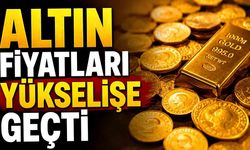 Altın fiyatları yükselişe geçti