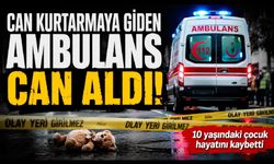 Can Kurtarmaya Giden Ambulans Can Aldı!