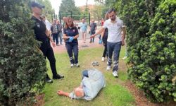 Anıtpark'taki sarhoş sağlıkçıları bezdirdi