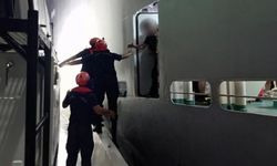 Araştırma gemisinde yaralanan vatandaşa tıbbi tahliye