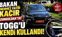 Bakan Mehmet Fatih Kacır Zonguldak’ta! Uzun Mehmet Camii’ne TOGG’un Direksiyonunda Geldi
