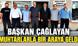 Başkan Çağlayan muhtarlarla bir araya geldi