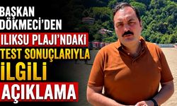 Başkan Dökmeci'den Ilıksu Plajı'ndaki test sonuçlarıyla ilgili açıklama