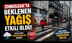 Zonguldak’ta beklenen yağış etkili oldu: Sıcak hava yerini serinliğe bıraktı!