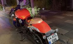 Bolu'da otomobille çarpışan motosikletli yaralandı