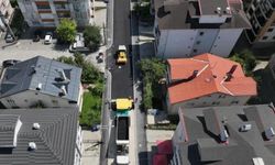Bolu Belediyesi 2 sokakta üstyapı çalışmalarını tamamladı: Yollar trafiğe açıldı