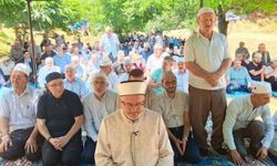 Bolu'da yağmur duası yapıldı