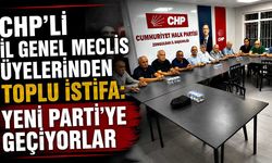 CHP'li İl Genel Meclis üyelerinden toplu istifa: Yeni Parti'ye geçiyorlar