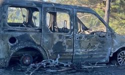 Çalılık alanda çıkan yangında bir araç ve ev hasar gördü