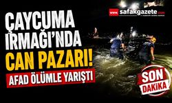 Çaycuma Irmağı'nda Can Pazarı! AFAD Ölümle Yarıştı