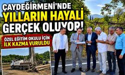 Çaydeğirmeni'nde Tarihi Yatırım! Özel Eğitim Okulu İçin İlk Kazma Vuruldu