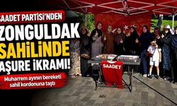 Saadet Partisi’nden Zonguldak Sahilinde Aşure İkramı!