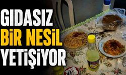 Gıdasız bir nesil yetişiyor