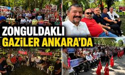 Zonguldaklı gaziler Ankara’da