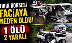 Kontrolden çıkan tırın dorsesi faciaya neden oldu: 1 ölü 2 yaralı