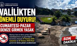 Zonguldak'ta denize girmek 2 gün yasaklandı!