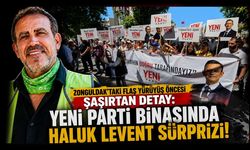 Zonguldak'taki flaş yürüyüş öncesi şaşırtan detay: Yeni Parti binasında Haluk Levent sürprizi!