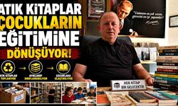 Atık Kitaplar Çocukların Eğitimine Dönüşüyor!