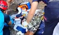 Doğa yürüyüşçüsü askeri helikopterle kurtarıldı