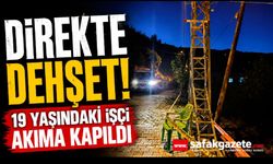 Elektrik direğine kamera takarken akıma kapılan işçi ağır yaralandı
