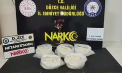 Düzce’de 5 kilo metamfetamin ele geçirildi