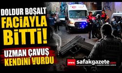 Uzman çavuş kazara kendini vurdu