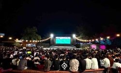 Dünya Kupası finali dev ekranda izlendi