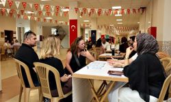 Düzce Üniversitesi aday öğrenciler yoğun ilgi gösterdi.