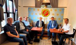 Başkan Taşlı’dan Gazeteciler Cemiyeti’ne 24 Temmuz ziyareti