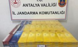 Gazipaşa'da 145 karton kaçak sigara ele geçirildi