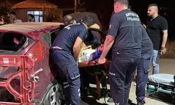 Gazipaşa'da otomobil takla attı: 4 yaralı