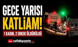 1 kadın ve 2 erkek silahlı saldırıda hayatını kaybetti