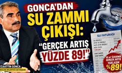Gonca'dan Su Zammı Çıkışı: "Gerçek Artış Yüzde 89!"