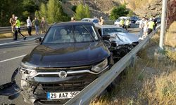 Gümüşhane’de zincirleme kaza: 1 yaralı