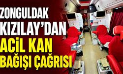 Zonguldak Kızılay'dan Acil Kan Bağışı Çağrısı