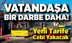 Zonguldak’ta Vatandaşa Bir Darbe Daha! Halk Otobüsü Ücretleri Arttı