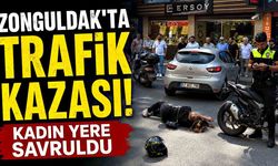 Gazipaşa'da kaza! Otomobil motosiklete çarptı