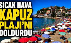 Sıcak Hava Kapuz Plajı'nı Doldurdu