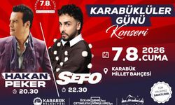 Karabüklüler Günü'nde Hakan Peker ve Sefo sahne alacak