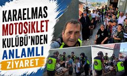 Karaelmas Motosiklet Kulübü’nden anlamlı ziyaret