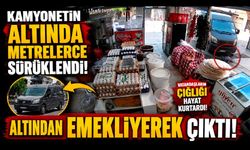 4 Yaşındaki Çocuk Kamyonetin Altında Kaldı! Mucize Kurtuluş Kamerada
