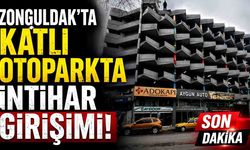 Zonguldak'ta Katlı Otoparkta İntihar Girişimi: Vatandaşlar Son Anda Kurtardı