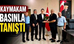 Kaymakam basınla tanıştı