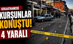 Kıraathanede Kurşunlar Konuştu! 4 Yaralı
